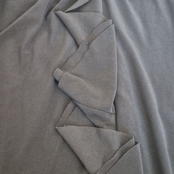 Ralph Lauren Black Ruffled Dress - Picture 14 of 16